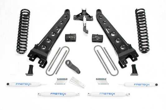 Fabtech 17-21 Ford F250/f350 4WD Gas 6in Rad Arm Sys w/Coils & Perf Shks - My Store