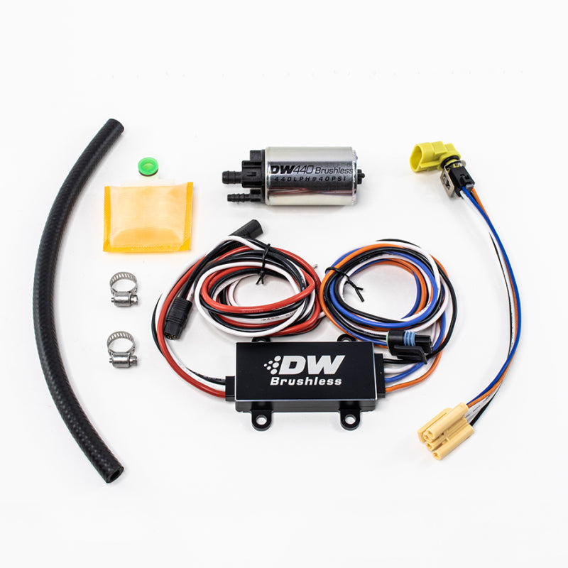 DeatschWerks DW440 440lph Brushless Fuel Pump w/ Dual Speed Controller - Mammoth Racing -