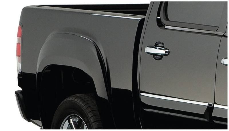 Bushwacker 07-13 GMC Sierra 1500 Fleetside OE Style Flares 2pc 69.3in Bed - Black - Mammoth Racing -