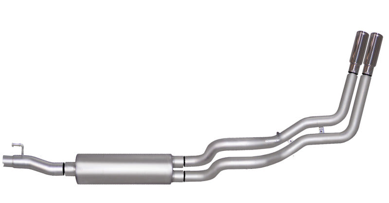 Gibson 06-08 Dodge Ram 1500 Laramie 5.7l 2.5in Cat-Back Dual Sport Exhaust - Stainless - Mammoth Racing -