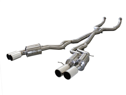aFe MACHForce XP Exhaust 304SS Cat-Back w/ Polished Tips 12-13 BMW M5 (F10) V8 4.4L (tt) - Mammoth Racing -