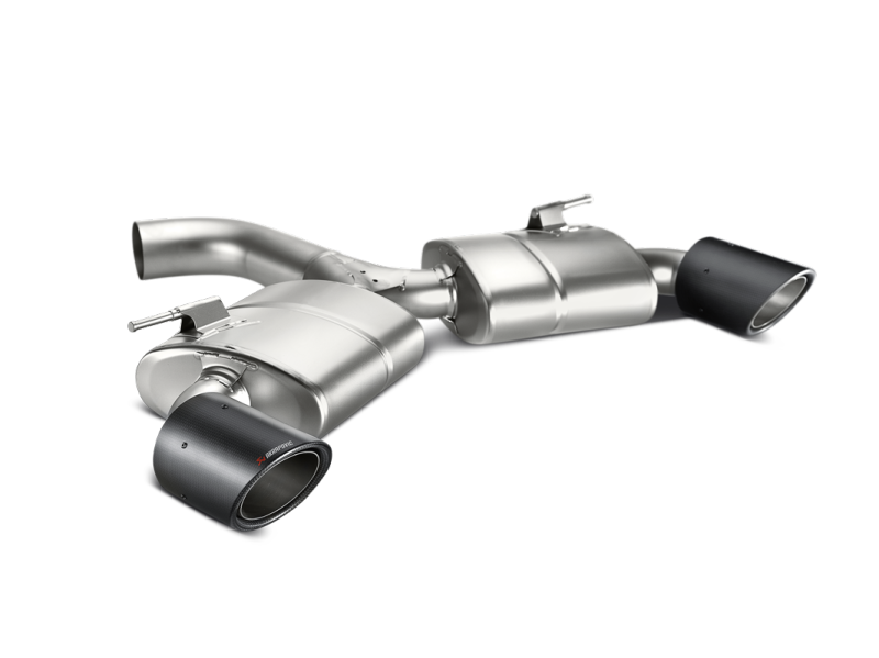 Akrapovic 13-17 Volkswagen Golf GTI (VII) Slip-On Race Line (Titanium) w/ Carbon Tips - My Store
