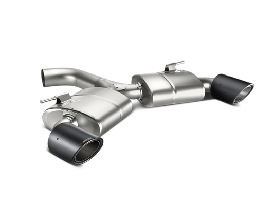 Akrapovic 13-17 Volkswagen Golf GTI (VII) Slip-On Race Line (Titanium) w/ Carbon Tips - My Store