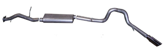Gibson 07-09 Ford Explorer Sport Trac XLT 4.6l 3in Cat-Back Single Exhaust - Stainless - Mammoth Racing -