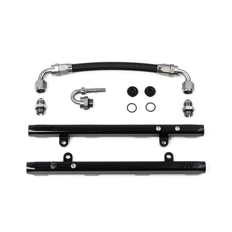 DeatschWerks 11-17 Ford Mustang / F-150 Coyote 5.0 V8 Fuel Rails w/ Crossover - Mammoth Racing -