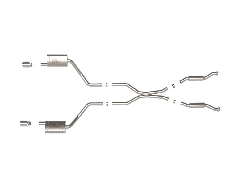 aFe 11-21 Dodge Durango V6-3.6L/V8-5.7L MACH Force-Xp 304 SS Cat-Back Exhaust System w/ Polished Tip - My Store