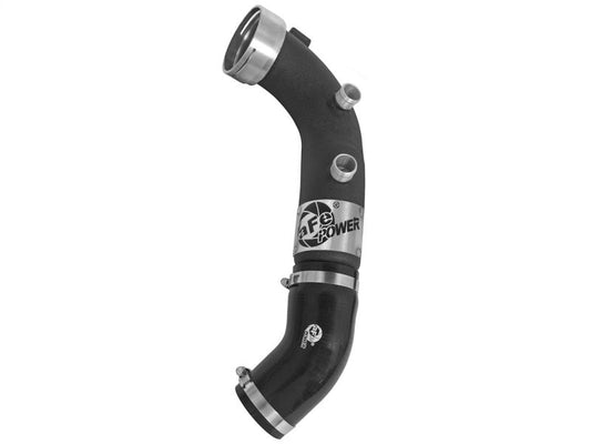 aFe BladeRunner 3in Black Intercooler Tube Cold Side w/ Couplings & Clamps 07-10 BMW 335i 3.0L (tt) - Mammoth Racing -