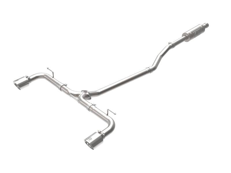 aFe Takeda 2-1/2in 304 SS Cat-Back Exhaust w/ Polished Tips 14-18 Mazda 3 L4 2.0L/2.5L - My Store