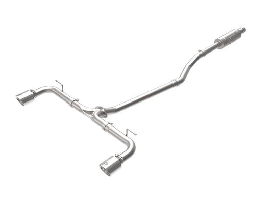aFe Takeda 2-1/2in 304 SS Cat-Back Exhaust w/ Polished Tips 14-18 Mazda 3 L4 2.0L/2.5L - My Store