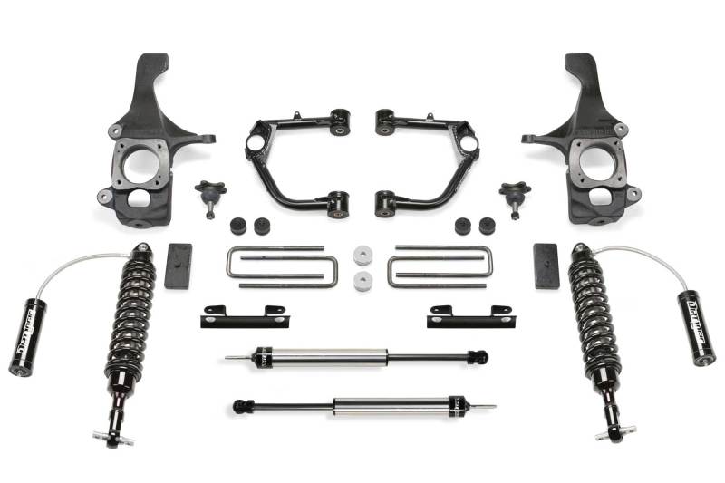 Fabtech 16-21 Toyota Tundra 2wd/4wd 4in UCA Kit w/Bjs & Dlss 2.5c/o Resi & Rr Dlss - Mammoth Racing -
