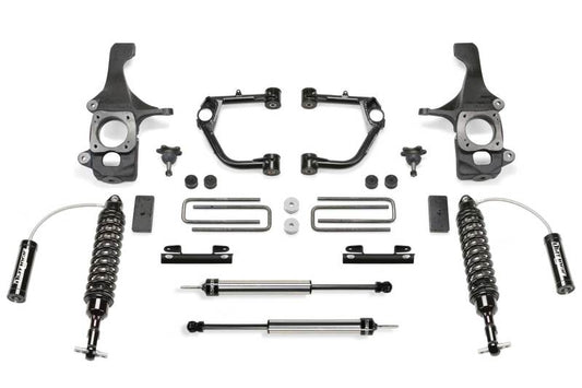 Fabtech 16-21 Toyota Tundra 2wd/4wd 4in UCA Kit w/Bjs & Dlss 2.5c/o Resi & Rr Dlss - Mammoth Racing -