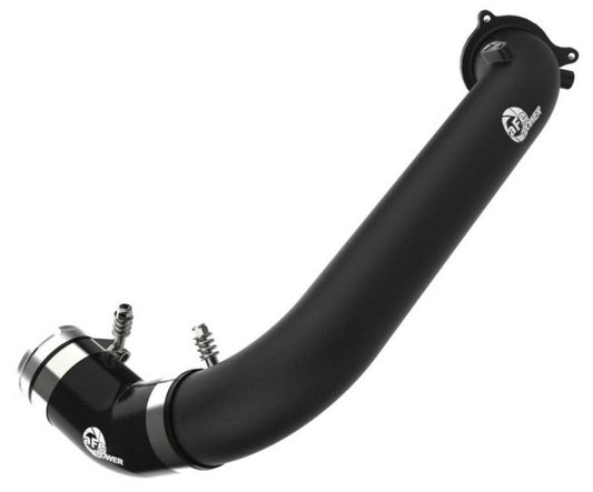 aFe BladeRunner Black 2-3/4in Aluminum Charge Pipe 2021 Toyota Supra GR (A90) I4-2.0L (t) B48 - My Store