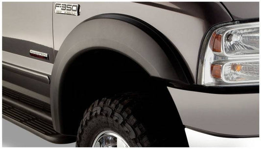 Bushwacker 99-07 Ford F-250 Super Duty Extend-A-Fender Style Flares 2pc - Black - Mammoth Racing -
