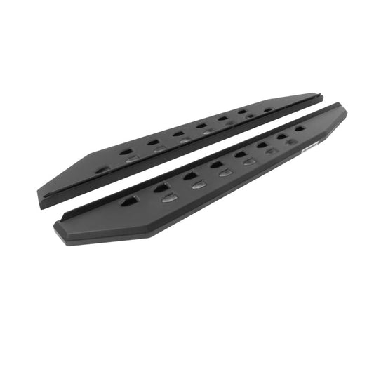 Go Rhino Rb20 Slim Running Boards - Universal 48in. (Fits 2dr) - Bedliner Coating - Mammoth Racing -