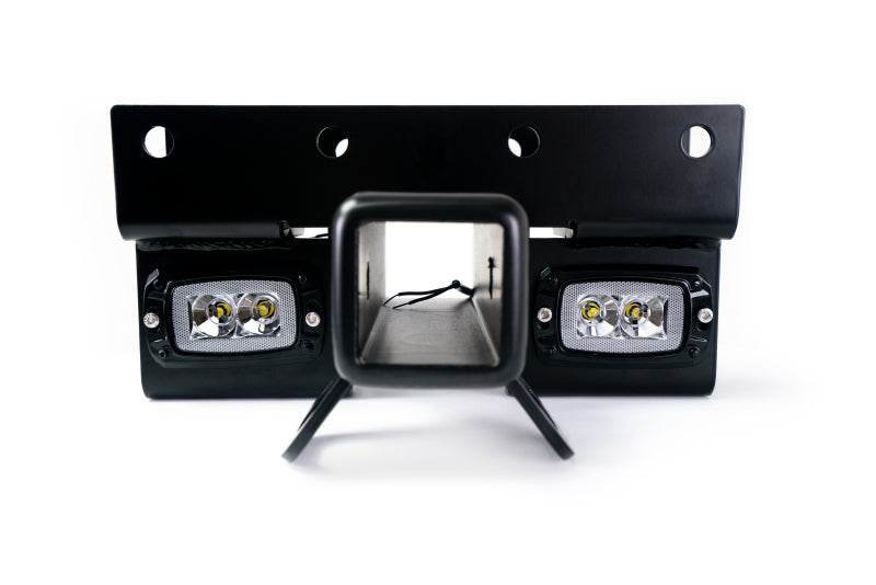 DV8 Offroad 07-21 Jeep Wrangler (JK/JL) Bolt-On Hitch w/ Lights - Mammoth Racing -