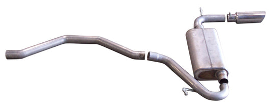 Gibson 07-10 Dodge Caliber SE 2.0l 2.25in Cat-Back Single Exhaust - Stainless - Mammoth Racing -