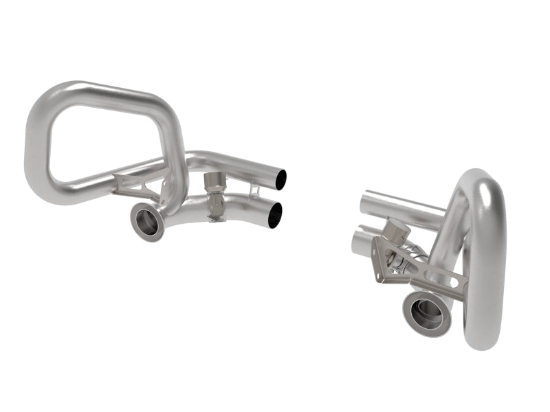 aFe 14-19 Porsche 911 H6-3.8/4.0L GT3 MACH Force-Xp 304 Stainless Steel Primary Muffler Delete Pipe - Mammoth Racing -