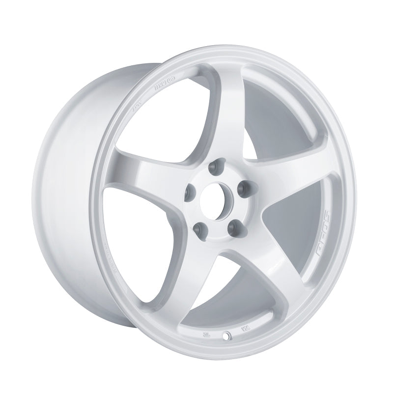 Enkei PF05 18x9.5 5x114.3 38mm Offset 75mm Bore White Pearl Wheel MOQ 40 - Mammoth Racing -
