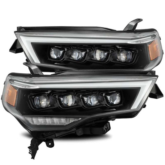 AlphaRex 14-20 Toyota 4Runner NOVA LED Proj Headlights Plank Style Alpha Black w/Activation Light - My Store