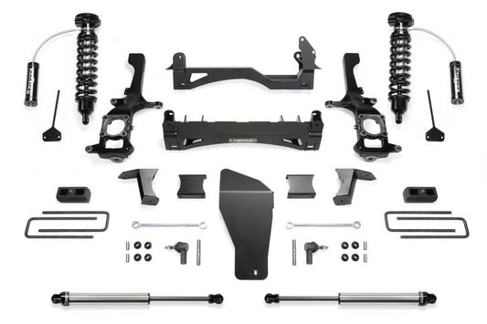 Fabtech 16-18 Nissan Titan Xd 4WD Diesel 6in Perf Sys w/Dl 2.5 Resi & 2.25 - Mammoth Racing -