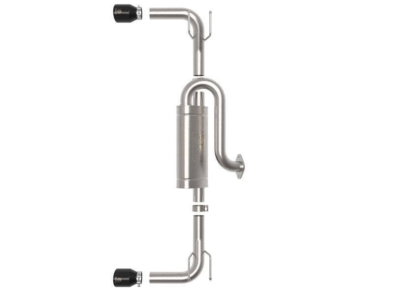 aFe 19-22 Mazda 3 L4 2.5L Takeda 3in to 2-1/2in 304 Stainless Steel Axle-Back Exhaust w/ Black Tip - My Store