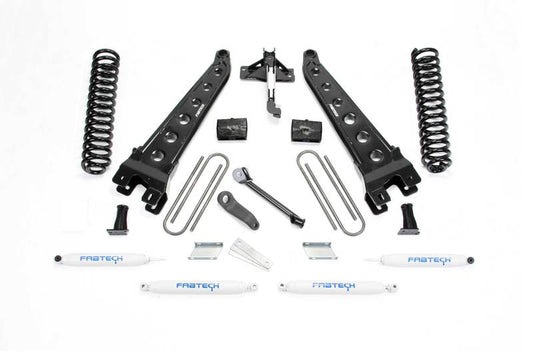 Fabtech 17-21 Ford F250/f350 4WD Diesel 4in Rad Arm Sys w/Coils & Perf Shks - My Store