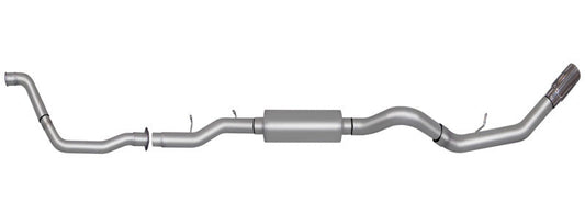Gibson 03-07 Ford F-250 Super Duty XL 6.0l 4in Turbo-Back Single Exhaust - Stainless - Mammoth Racing -