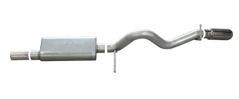 Gibson 08-10 Hummer H3 Alpha 5.3l 3in Cat-Back Single Exhaust - Stainless - Mammoth Racing -