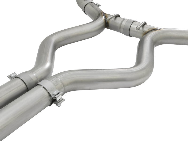 aFe 20-22 Audi RS6 Avant V8 4L(tt) MACH Force-Xp 3in to 2.5in 304 SS Cat-Back Exhaust w/Polished Tip - Mammoth Racing -