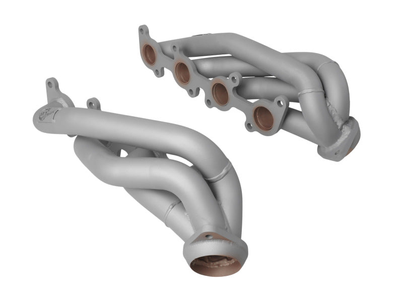 aFe Ford F-150 15-22 V8-5.0L Twisted Steel 1-5/8in to 2-1/2in 304 Stainless Headers w/ Titanium Coat - Mammoth Racing -