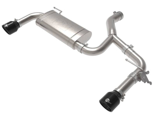 aFe MACHForce XP Exhausts Axle-Back 15-21 BMW X1 2.0L (t) (SS w/Black Tips) - My Store