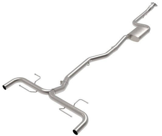 aFe 17-21 Alfa Romeo Giulia L4-2.0L (t) Mach Force-Xp 2in to 2-1/2in 304SS Cat-Back Exhaust - My Store