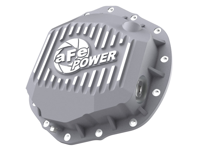 aFe Street Series Rear Differential Cover Raw w/ Machined Fins 19-20 Ram 2500/3500 - Mammoth Racing -