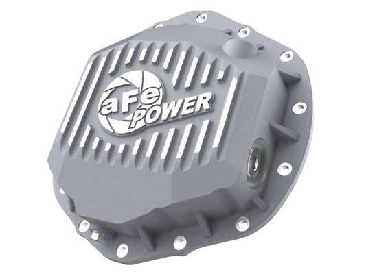 aFe Street Series Rear Differential Cover Raw w/ Machined Fins 19-20 Ram 2500/3500 - Mammoth Racing -