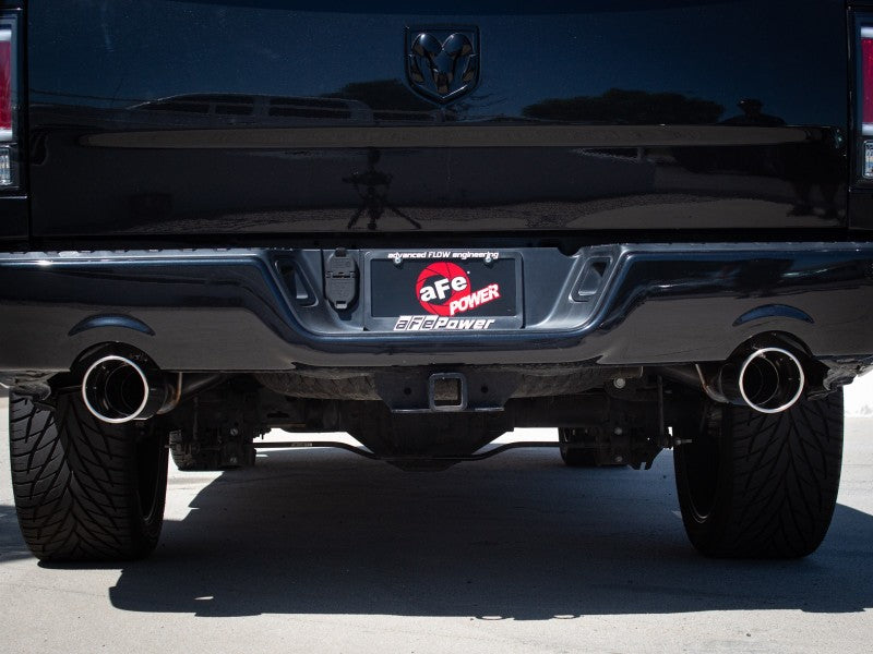 aFe 09-18 Ram 1500 V8 5.7L Hemi Gemini XV 3in 304 SS Cat-Back Exhaust w/ Polished Tips - Mammoth Racing -