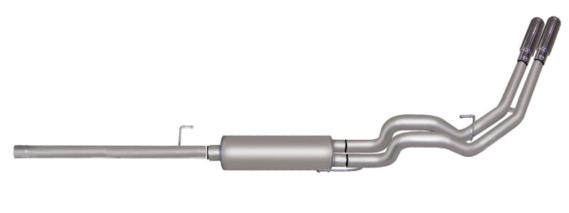 Gibson 11-14 Ford F-150 SVT Raptor 6.2l 2.5in Cat-Back Dual Sport Exhaust - Stainless - Mammoth Racing -
