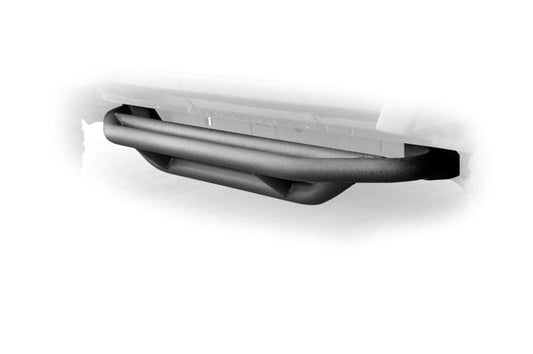 DV8 Offroad 07-18 Jeep Wrangler JK Steel Rock Guard/Sliders - Black (2 Door) - Mammoth Racing -