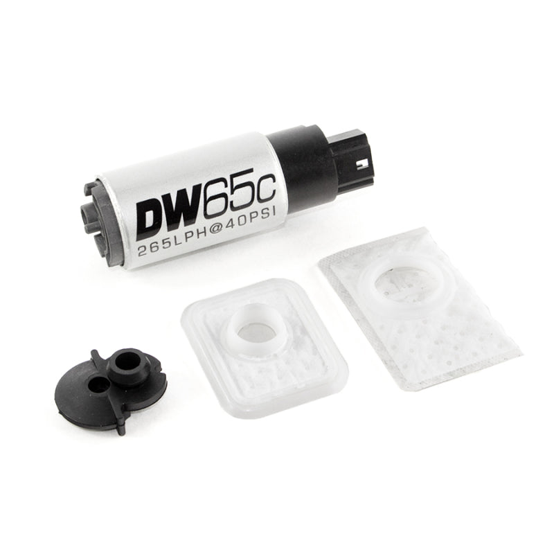 DeatschWerks 97-04 Jeep Wrangler 2.5L/4.0L DW65C 265lph Compact Fuel Pump w/ Install Kit - Mammoth Racing -