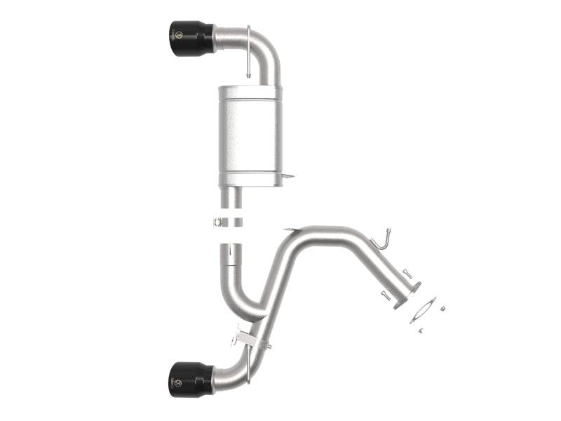 aFe 21-22 Hyundai Veloster N L4-2.0L Takeda 3in 304 SS Axle-Back Exhaust System w/ Black Tip - My Store