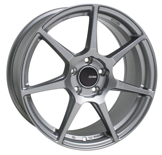 Enkei TFR 18x9.5 5x100 45mm Offset 72.6 Bore Diameter Storm Gray Wheel - Mammoth Racing -