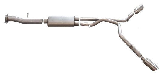 Gibson 2009 Hummer H2 Base 6.2l 2.25in Cat-Back Dual Extreme Exhaust - Stainless - Mammoth Racing -
