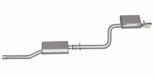 Gibson 07-10 Dodge Charger SE 2.7l 2.5in Axle-Back Single Exhaust - Stainless - Mammoth Racing -