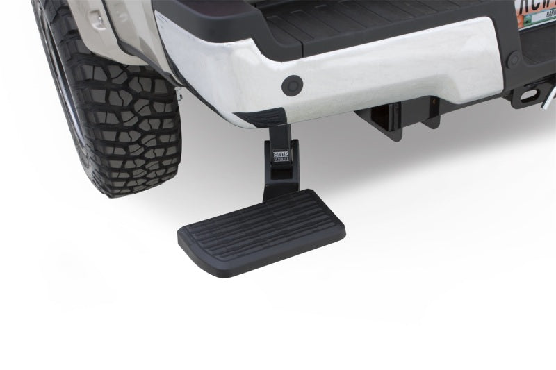 AMP Research 17-22 Ford F-250/350/450 SprDty (450 w/No Vib. Damp Installed) Driv. Side BedStep - Blk - My Store