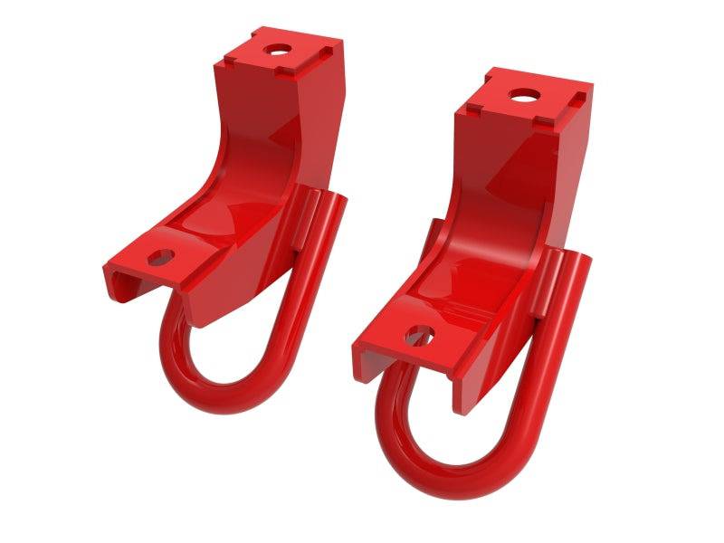 aFe Front Tow Hook Red 2022 Toyota Tundra 3.5L V6 - My Store