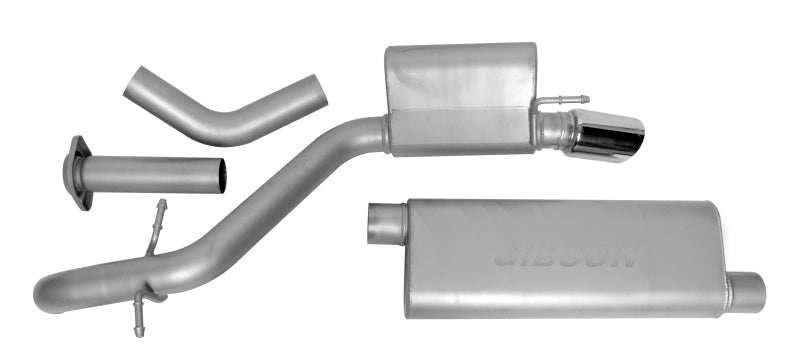 Gibson 05-10 Jeep Grand Cherokee Limited 5.7l 3in Cat-Back Single Exhaust - Aluminized - Mammoth Racing -