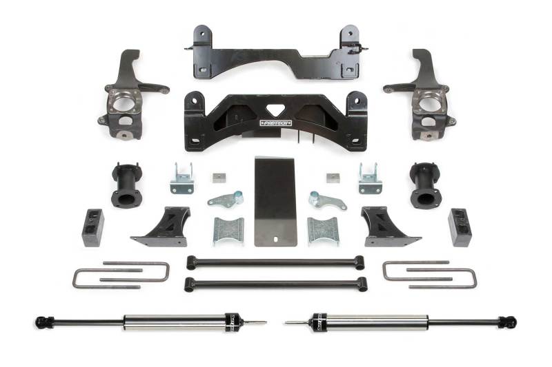 Fabtech 07-15 Toyota Tundra 2/4wd 6in Basic Sys w/C/O Spacers & Rr Dlss - Mammoth Racing -