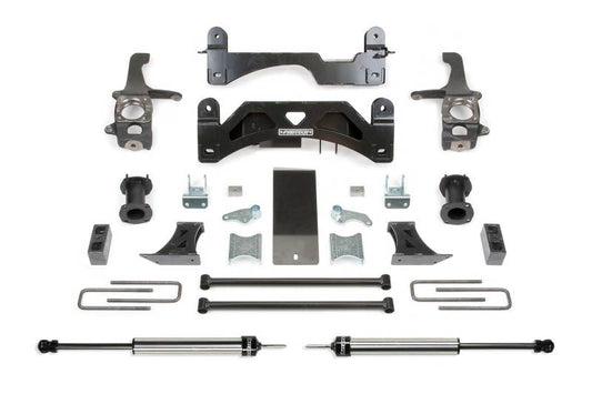 Fabtech 07-15 Toyota Tundra 2/4wd 6in Basic Sys w/C/O Spacers & Rr Dlss - Mammoth Racing -