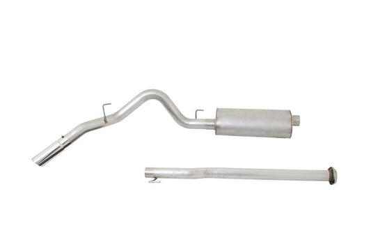 Gibson 15-19 Ford F-150 XL 5.0l 3in Cat-Back Single Exhaust - Stainless - Mammoth Racing -