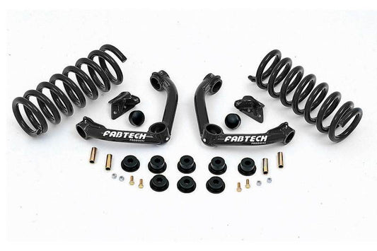 Fabtech 2.5in Perf Sys w/Perf Shks 98-08 Ford Ranger 2WD Coil Spring Front Susp w/4.0L V6 - Mammoth Racing -