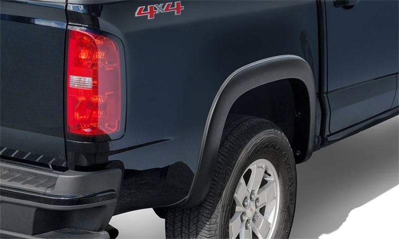 Bushwacker 15-19 Chevrolet Colorado OE Style Fender Flares 4pc - Black - Mammoth Racing -
